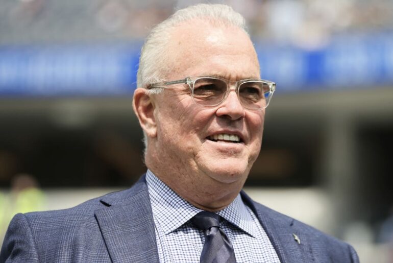 Cowboys EVP Stephen Jones explains quiet offseason: We're 'looking towards signing our own guys'