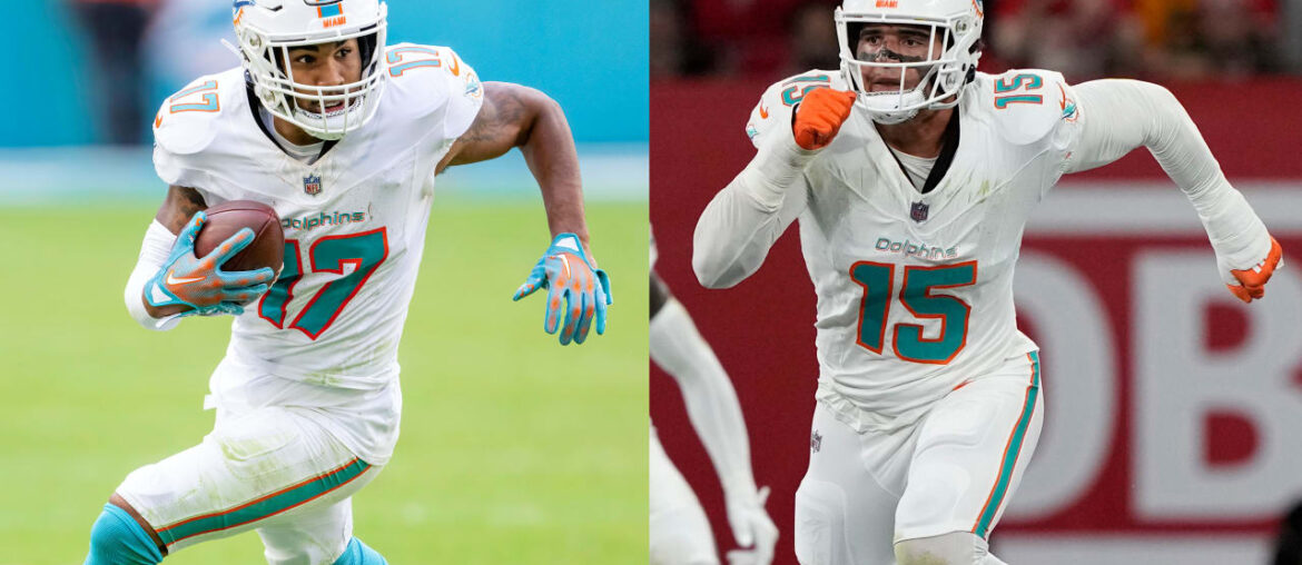Dolphins plan to pick up fifth-year options on WR Jaylen Waddle, LB Jaelan Phillips